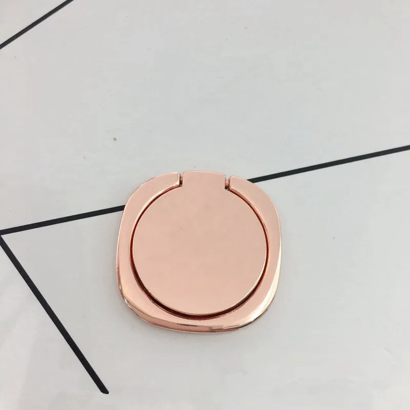 1 шт., Ultra-thin1.8mm, магнитный автомобильный держатель для телефона на 360 градусов, металлический держатель для мобильного телефона, универсальный держатель для телефона с кольцом для стола iPhone - Цвет: D