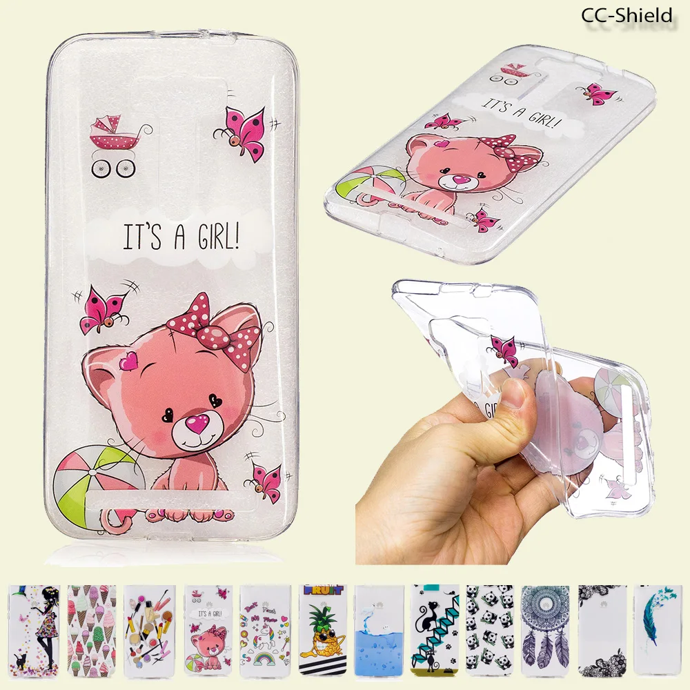 Soft Silicone Case for ASUS Z00ED Zenfone 2 laser ZE500KL ZE500KG ZE ZE500 500 500KL 500KG KL KG 5.0 TPU Frame Phone Fitted |