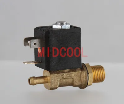 ZCQ 20B 20 электромагнитный клапан Латунь Мужской G1/4 &quotx 6 мм DC12V Интеллектуальный