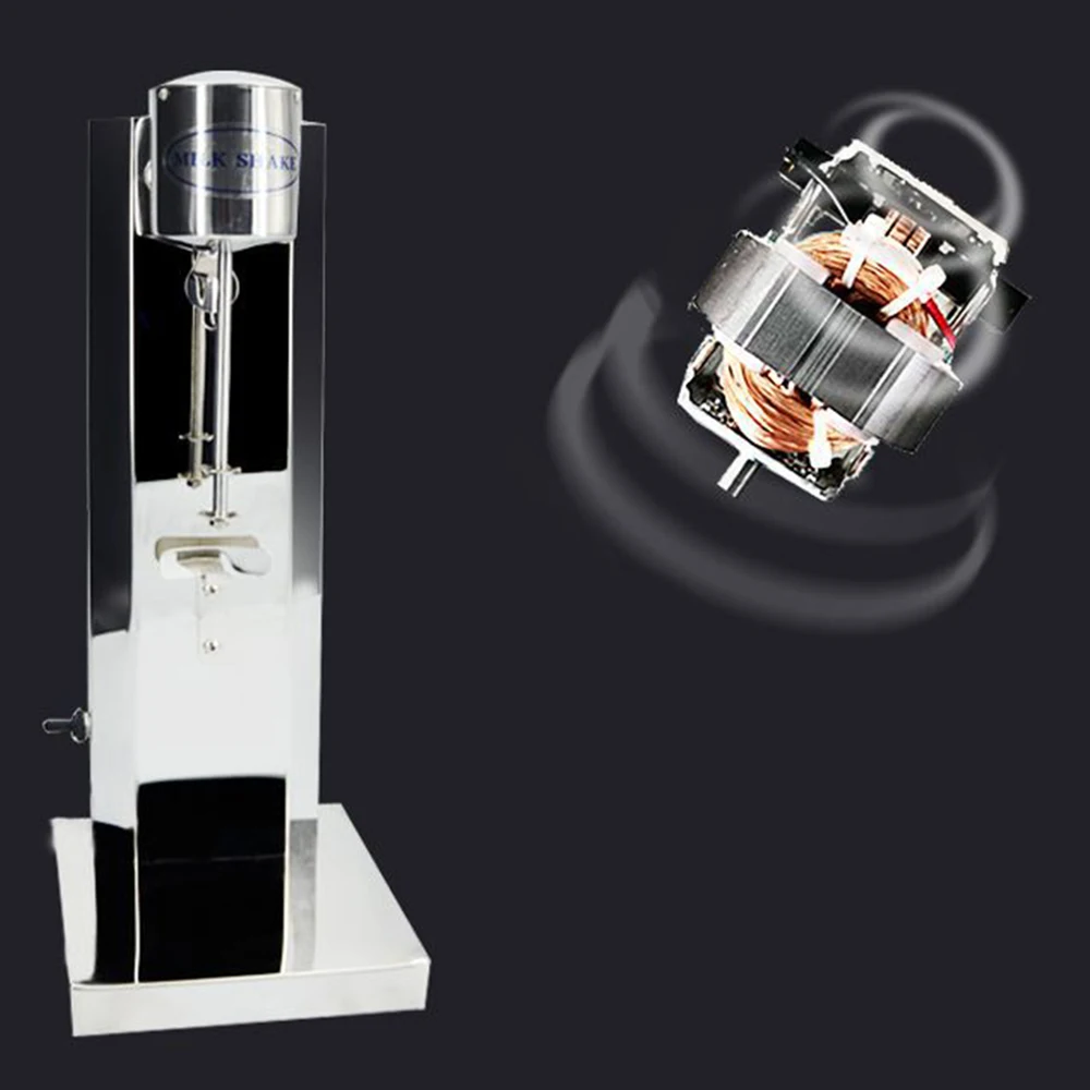 Нержавеющая сталь коммерческий одноголовый milkshake машина чайный магазин