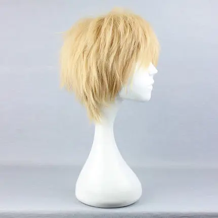 Драматический головной убор DMMD Noiz Косплей волос короткий золотой прямой парик| |