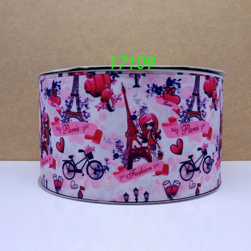 Free shipping 50 yard Pineapple printed grosgrain ribbon 17100 | Дом и сад