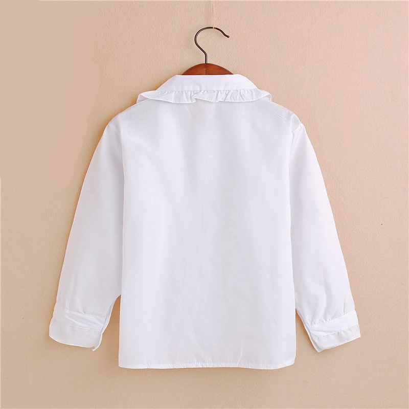 Детская одежда для девочек коллекция 2018 года Весенняя детская блузка кружевные