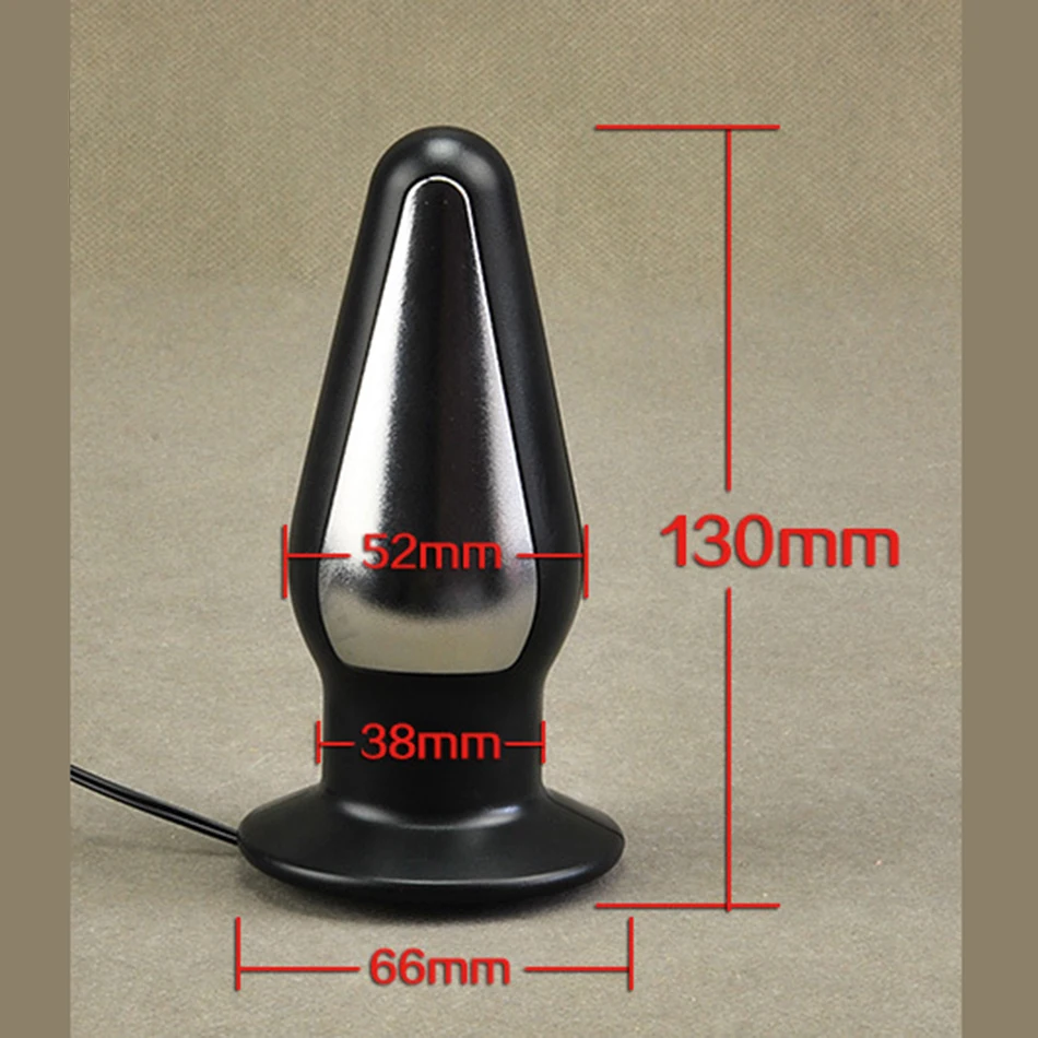 1 комплект анальная электро-пробка с электрошоком хост и кабель электрошоковые