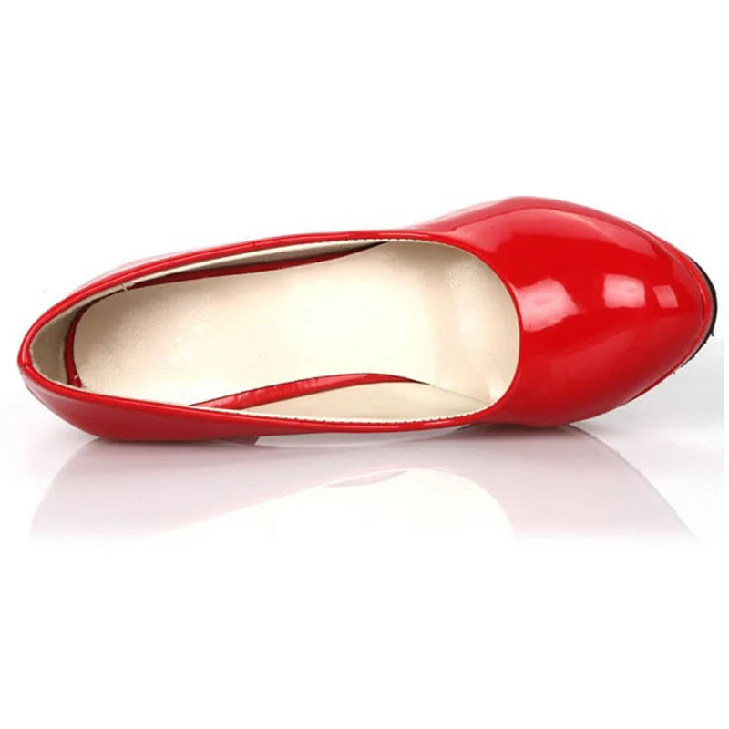 Большие размеры 40 41 42 Zapatos Mujer женская обувь большие 34–42 туфли-лодочки на каблуке