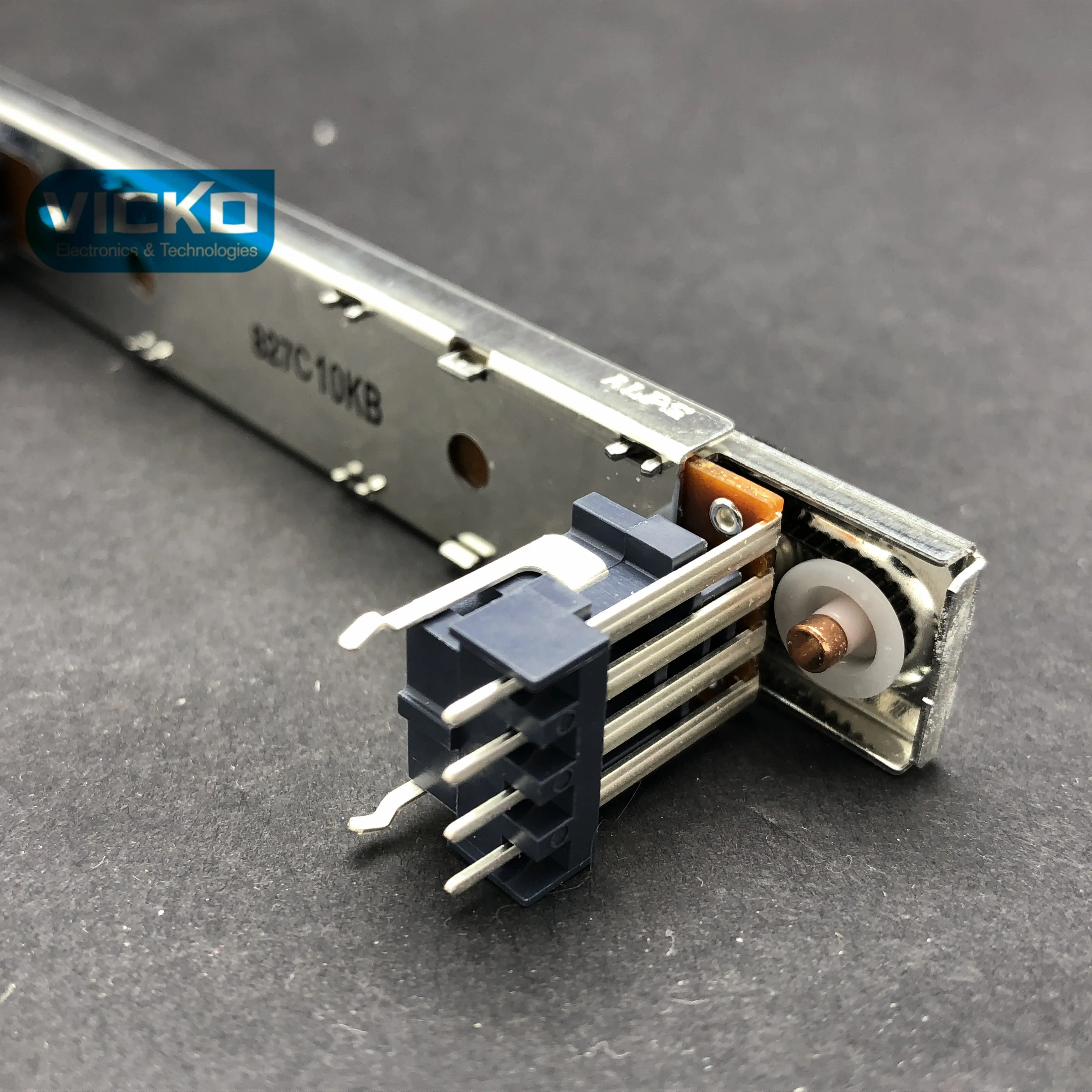 Япония ALPS B10k 10KB Т-образная ручка, дюймовый стандарт для 01V96 LS9 M7CL DM1000 DM200 LS9 M7CL YAMAHA цифровой смесительный потенциометр Ход 100 мм Переключатель