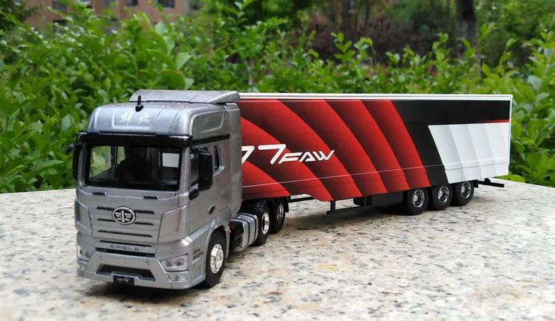 Изысканная Коллекционная модель из сплава подарок в масштабе 1:64 FAW J7 тяжелый