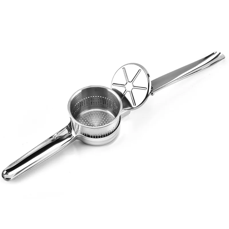 Нержавеющая Картофелемялка и Рисер ручная соковыжималка пресс картофель детское питание добавка машина Многофункциональные кухонные инструменты