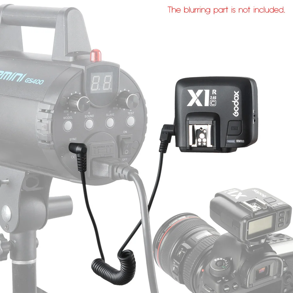 

Godox X1R-C / X1R-N / X1R-S TTL 2.4G Wirelss Flash Receiver for X1T-C/N/S Xpro-C/N/S Trigger Canon / Nikon / Sony Dslr Speedlite