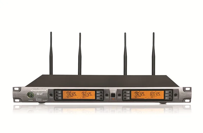 UHF профессиональный инструмент Беспроводной микрофон системы с гарнитурой и