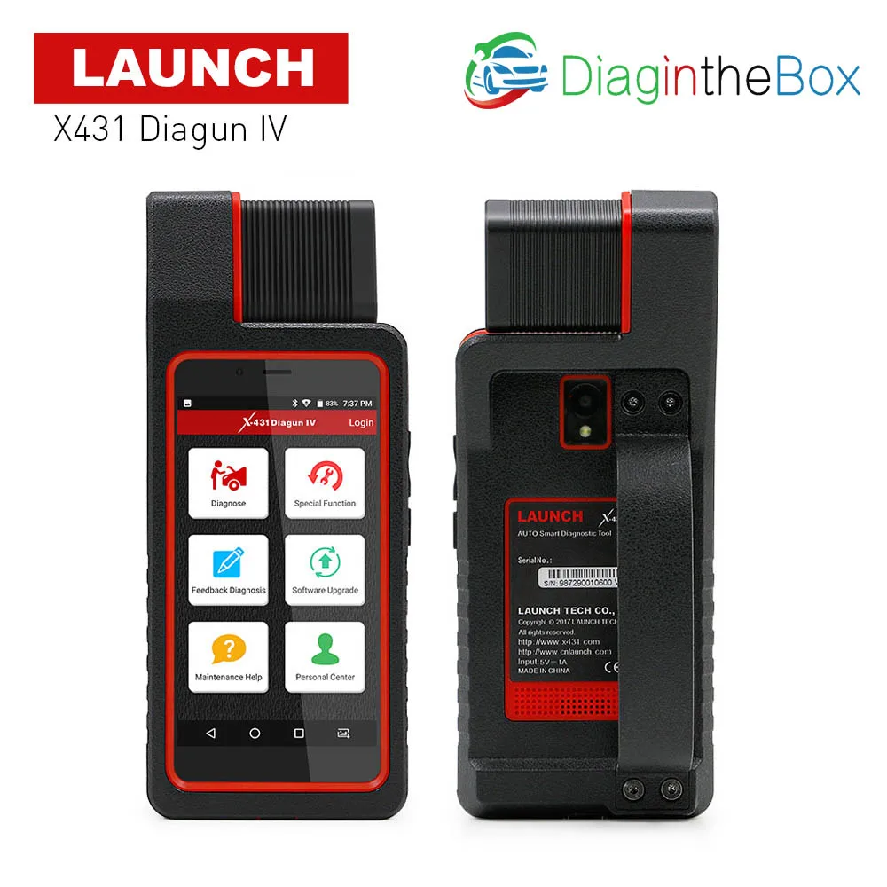 LAUNCH X431 Diagun IV OBD2 Автоматическая полная система диагностический инструмент