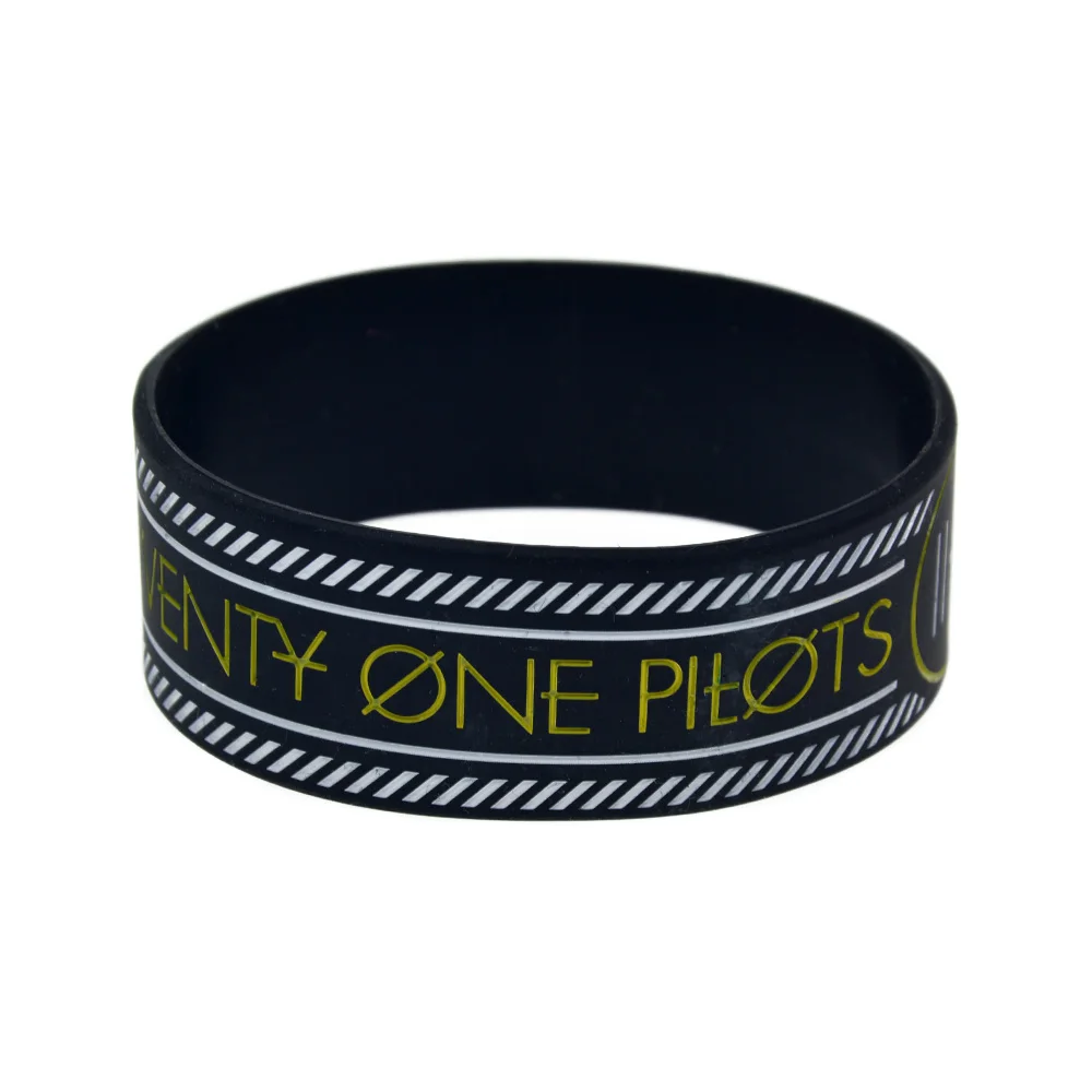 OBH 2 шт Twenty One Pilots силиконовый резиновый браслет для любителей музыки