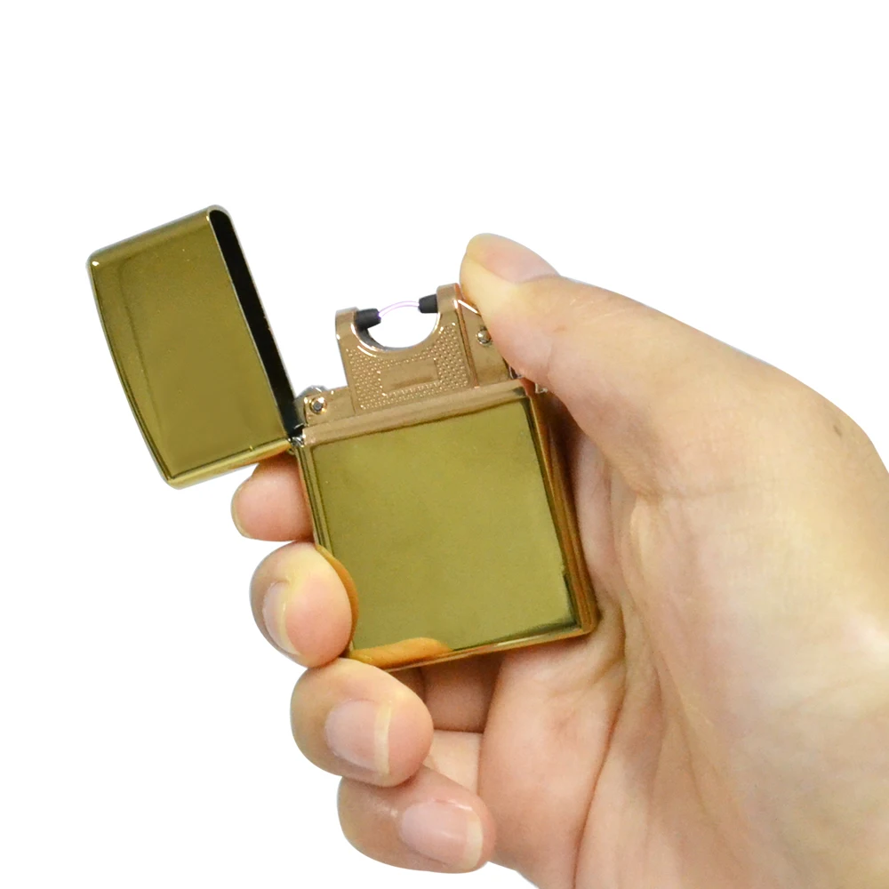 Metal5pcs/лот ветрозащитная Зажигалка для сигарет электрическая зажигалка дуги