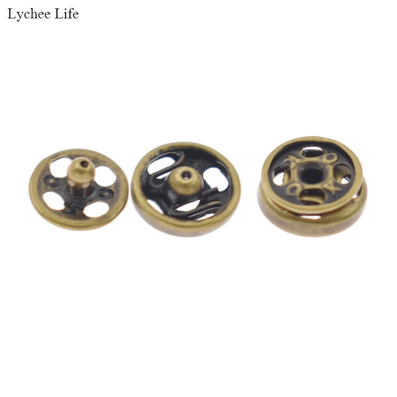 Lychee Life DIY кукольная одежда мини металлическая пряжка невидимая оснастка боты Кукла Одежда Швейные аксессуары ручной работы