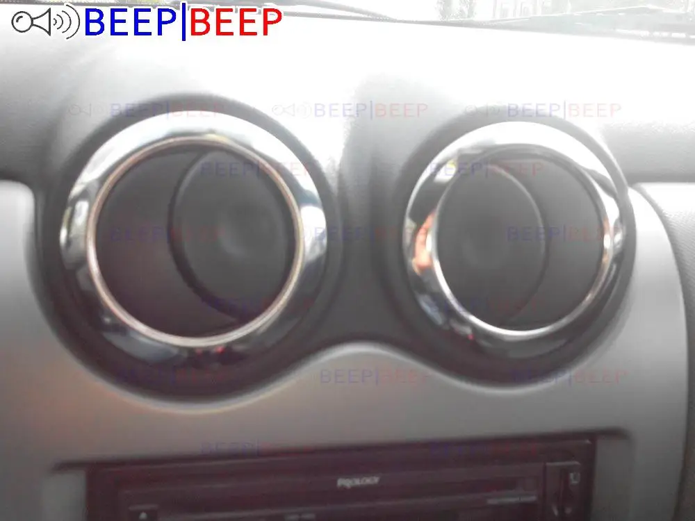 Хромированный дефлектор воздуха для Renault Duster 2010 2018 / Logan 2004 2013 Sandero 2009 Стайлинг