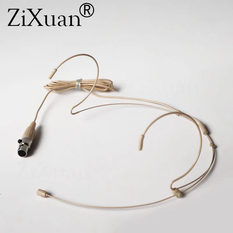 Профессиональный 3 контактный мини XLR 3pin TA3F разъем гарнитуры микрофон