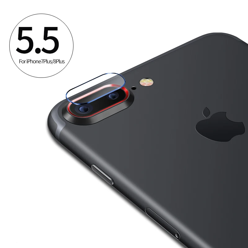 Задняя камера защитная пленка для экрана Apple iPhone 7 8 Plus закаленное стекло +