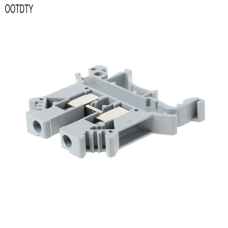 OOTDTY 10 шт./компл. UK-2.5B Клеммная колодка винт общего применения PCB din-рейку проводки Termianl разъем