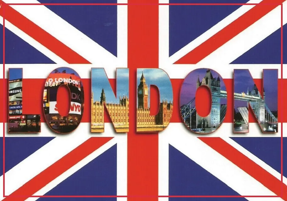 Туристические магниты 78*54 мм Union Jack Лондон жесткое украшение магнит на