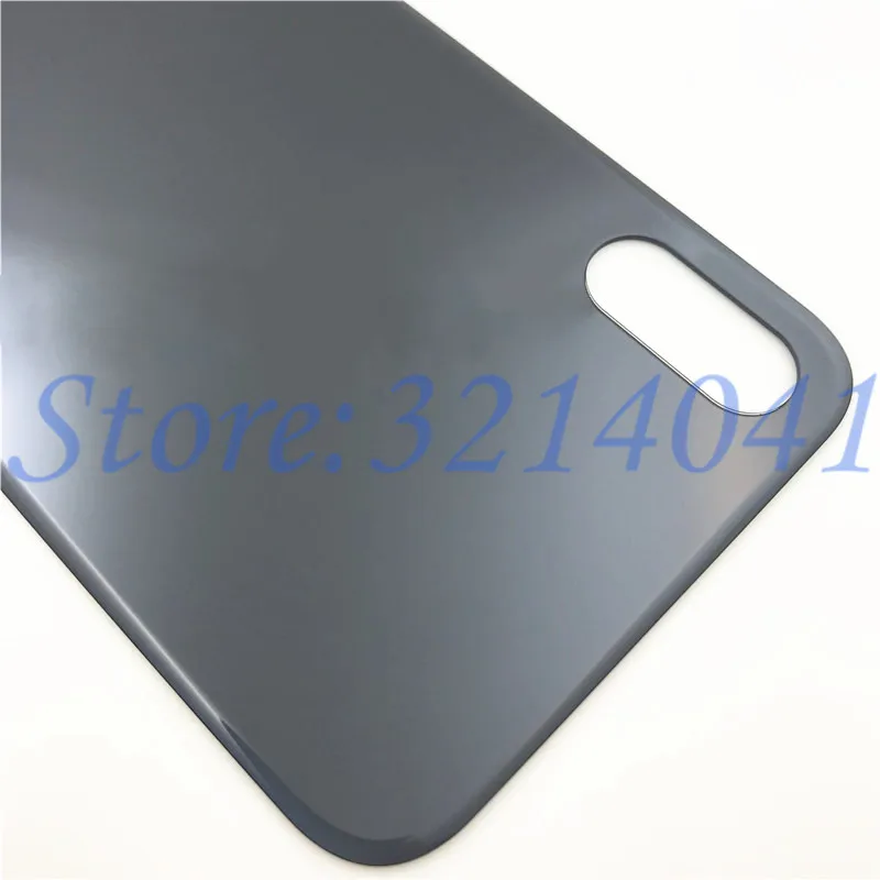 Чехол для iPhone X XS MAX с большим отверстием Задняя стеклянная крышка аккумулятора