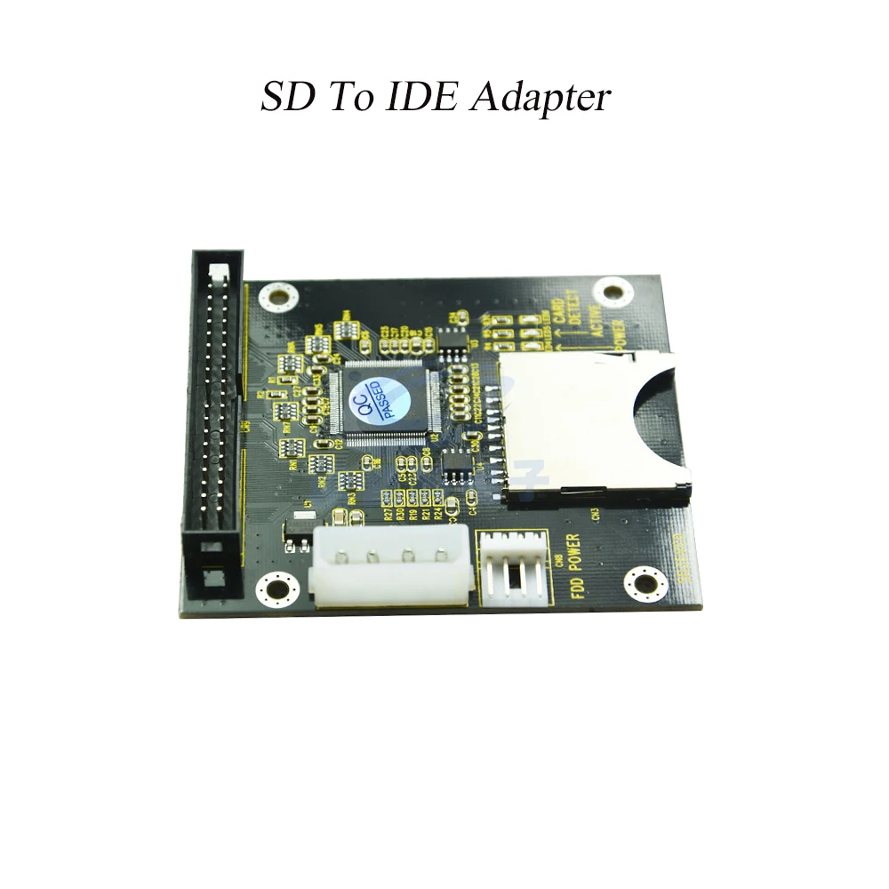 Цифровой SD SDHC карта памяти TF IDE 3 5 дюйма 40 Pin Male адаптер для жесткого диска