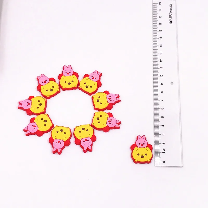 10 шт. Tsum мишка девочки Микки Минни кулоны плоская задняя часть ПВХ сделай сам