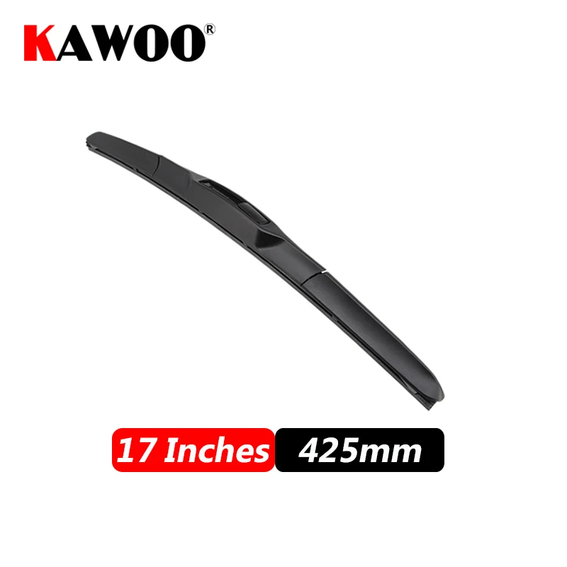 17 Inches Автомобильная Щетка стеклоочистителя, универсальный u-образный крюк, Тип 1" 16" 1" 18" 1" 20" 2" 22" 2" 26" ветровое стекло, ветровое стекло, резина, Гибридные Авто салфетки и аксессуары - Цвет: 17 Inches