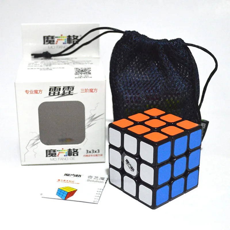 QiYi MoFangGe грома магический куб 3x3 Гром Clap головоломки Профессиональный Кубик