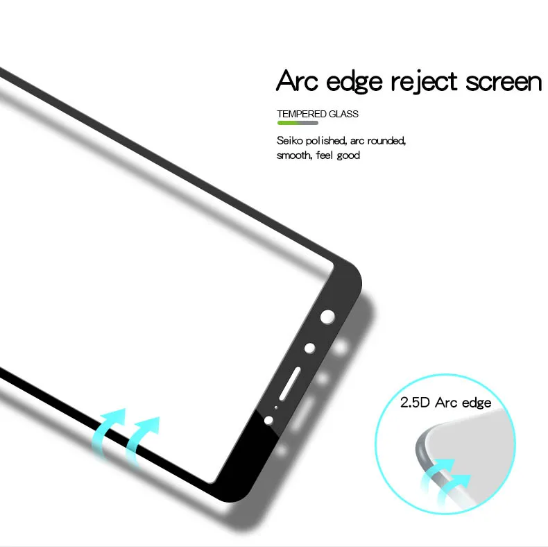 For ASUS Zenfone MAX PRO M1 ZB601KL Glass Tempered 2.5D Full Cover Film ZB602KL Screen Protector Protective | Мобильные телефоны и