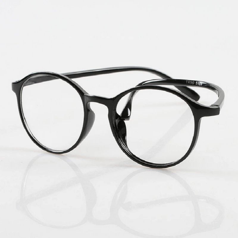 2019 TR90 круглые черные женские и мужские очки для дальнозоркости с диоптриями 1 0 5 2 3