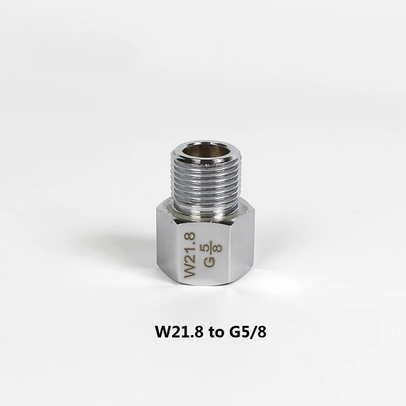 Водное растение CO2 цилиндр коннектор переходник конвертер для регулятор G5/8 W21.8 M22