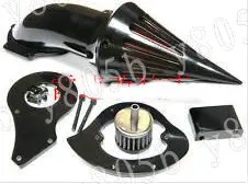 Мотоцикл черный шип воздухоочиститель наборы для Honda Steed VT400 600 VLX 400 1999 2015 MT225