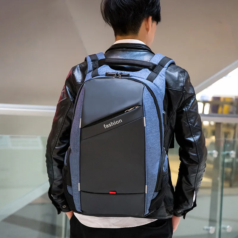 Мужской Дорожный водонепроницаемый рюкзак usb для ноутбука Красного Креста 17