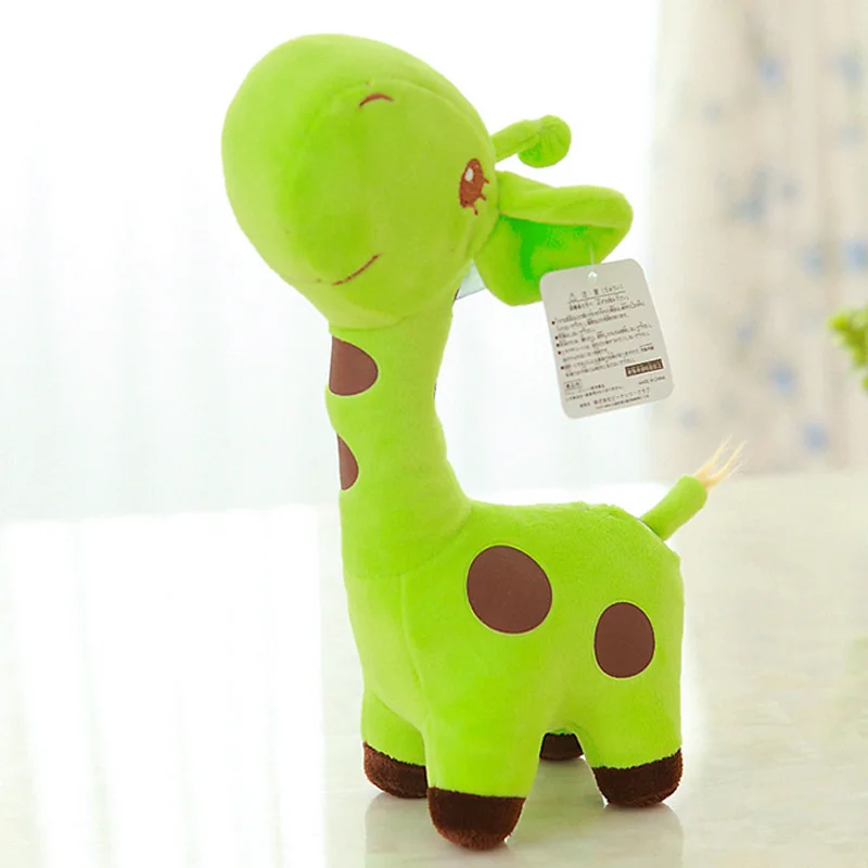 1pcs7&quot18cm so Cute Baby Toys Rainbow Giraffe Plush Dolls For Kids Brinquedos kawaii gift for your friends on 7 Colors | Игрушки и