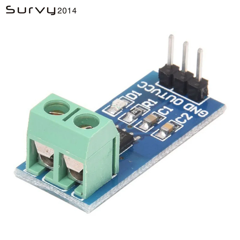 Параметры ACS712 5A 20A 30A диапазон холла модуль датчика тока для Arduino 30A|Интегральные
