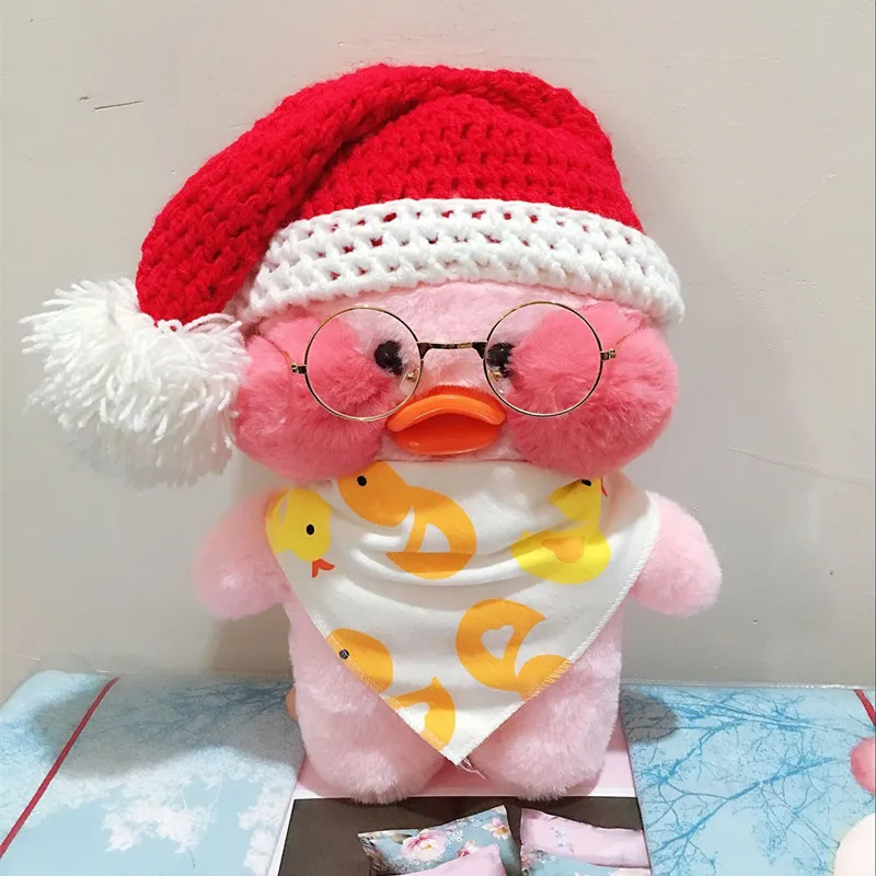 30 см LaLafanfan Kawaii кафе Мими желтая утка плюшевая игрушка милая мягкая кукла мягкие животные куклы детские игрушки подарок на день рождения для детей - Цвет: 22 JMT030
