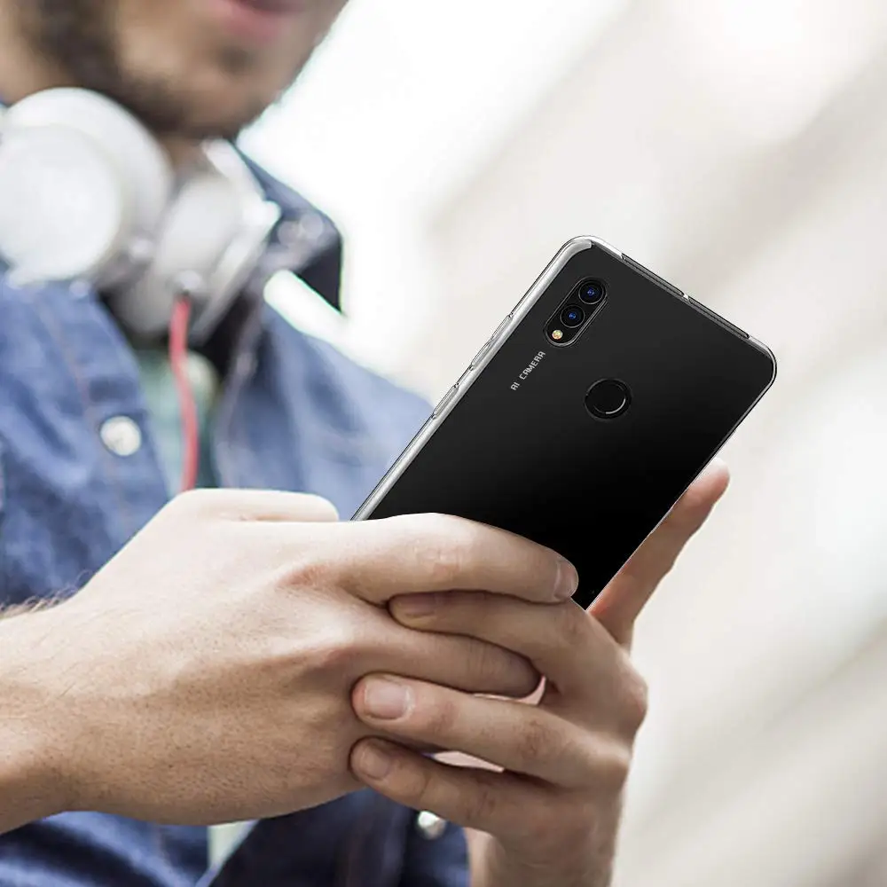 Ультратонкий прозрачный силиконовый мягкий защитный чехол из ТПУ для Huawei Honor Note 8