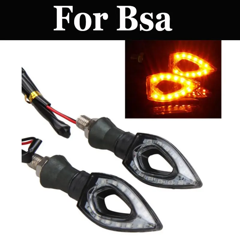 Мигающий индикатор для мотоцикла 2 шт. мигающие огни Bsa A10 A65 A65s B25 B44 Fury 350 Royal Star 500 650