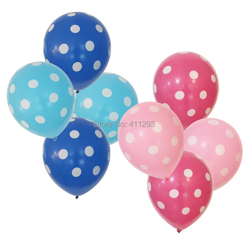 Воздушные шары в горошек для дня рождения 12 шт./лот|party favors|party decorationparty decoration kids |