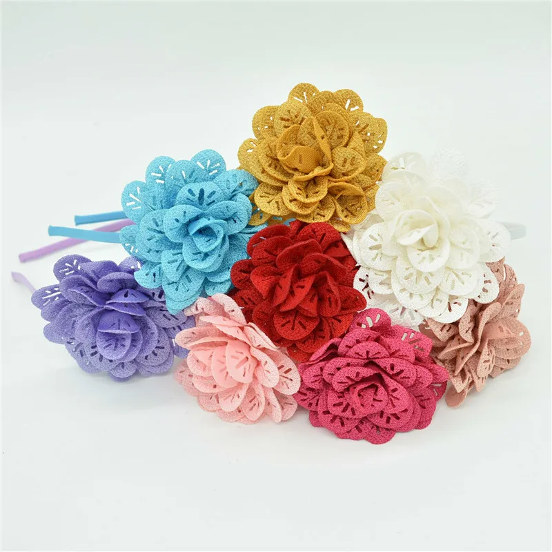 Новинка 2019 женские аксессуары для волос с большими цветами милый женский подарок