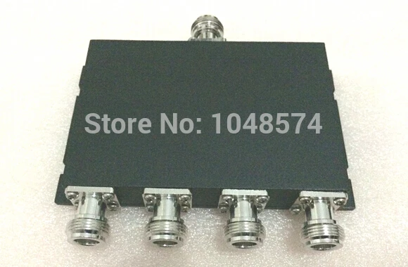 

4 Way Helium Power Splitter 868MHz Power Divider 915MHz Power Spltter 50W 50ohm N female