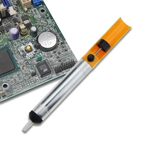 Всасывающая ручка UANME вакуумный крепкий, алюминиевый отсасывающий насос для олова, ручной инструмент, сварка для сбора паяльника, демонтаж