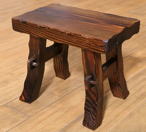 100% деревянный стул деревянная мебель садовый табурет для ванной детская жду D |