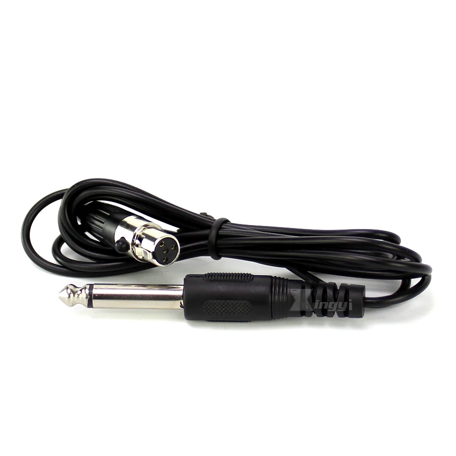 2 шт. кабель для гитары TA4F Mini XLR 4 Pin до 6 5 мм 1/4 &quot провод проводного инструмента SHURE