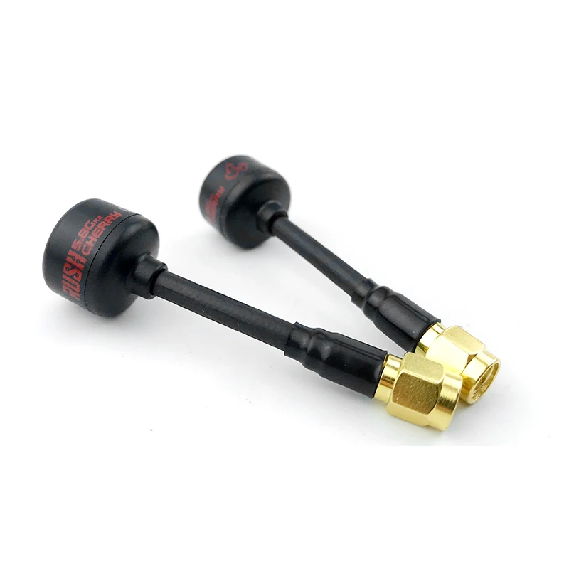 RUSH Cherry 5 8G LHCP/RHCP SMA гоночная антенна с прямой головкой/со скругленной головкой для
