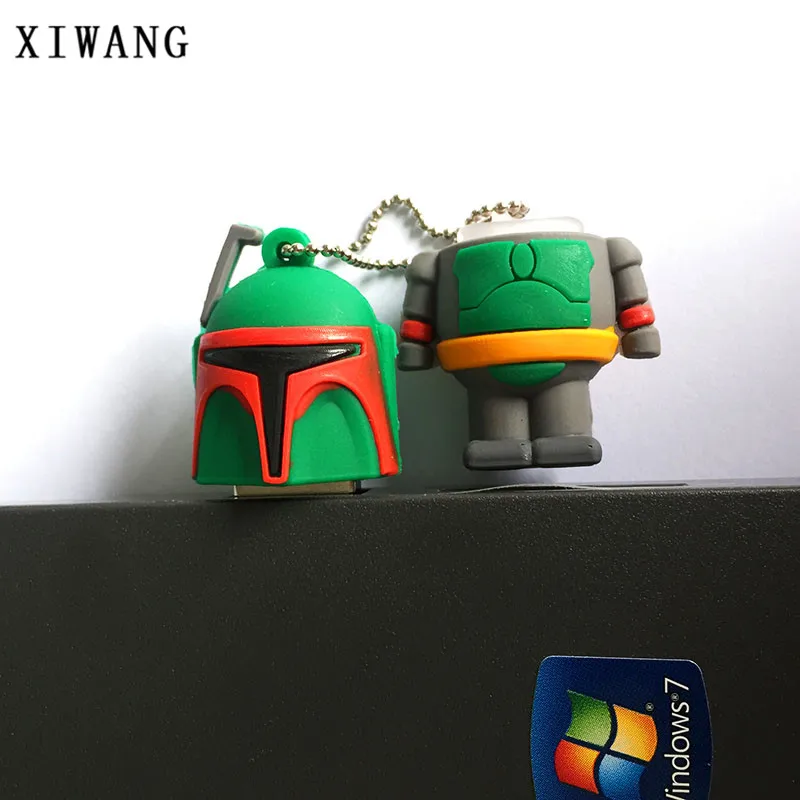 USB флэш-накопитель 128 Гб мультфильм полный спектр Звездные войны флеш-накопитель usb 2,0 4 ГБ 8 ГБ 16 ГБ 32 ГБ 64 ГБ робот-карта памяти Флешка подарок