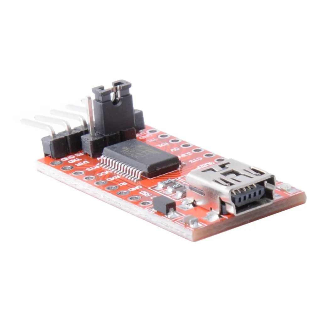 Aokin для FT232RL FTDI USB 3 V 5 к TTL Серийный адаптер модуль Arduino Mini Port|Аксессуары