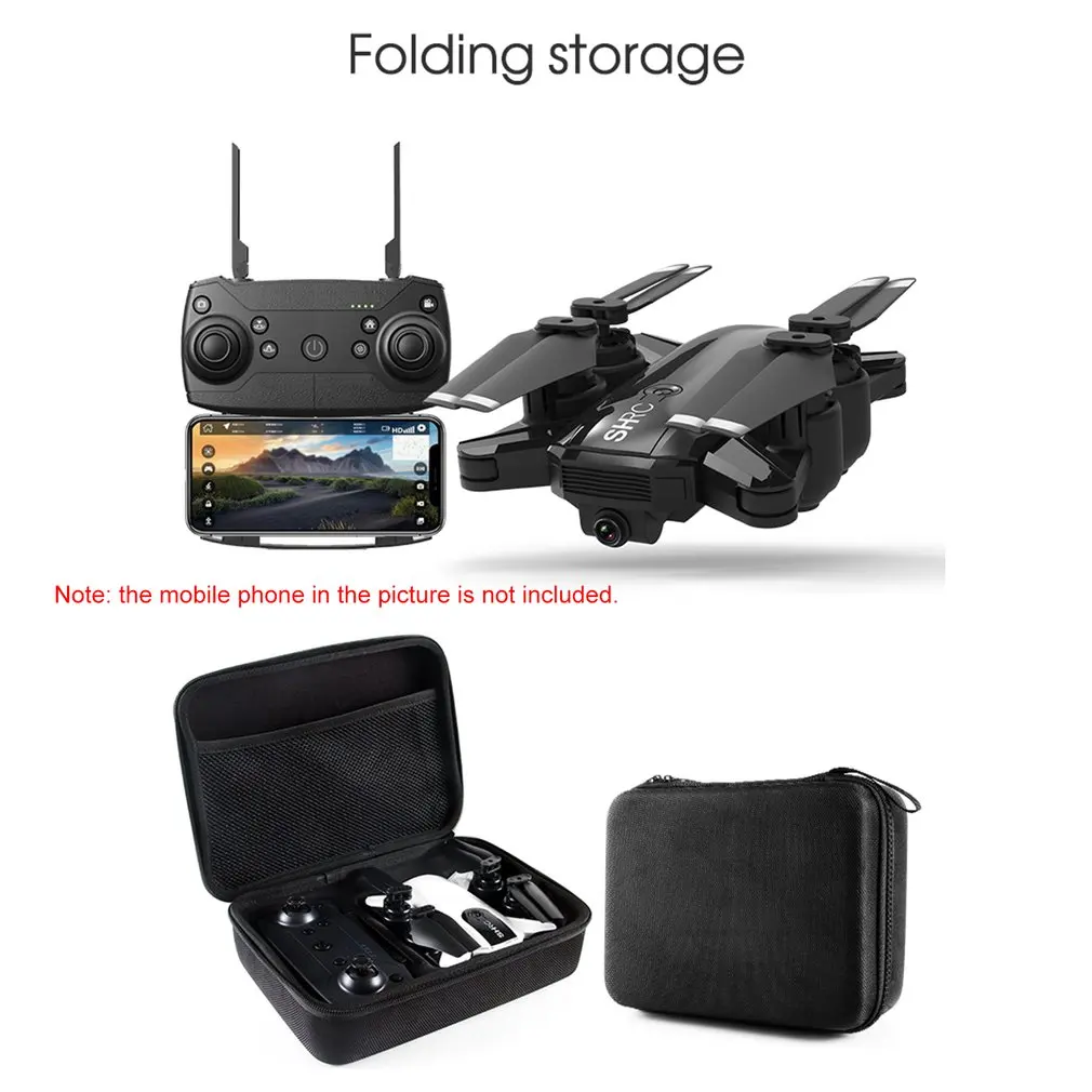 H1G 2.4G/5G 720P/1080P FPV Aircraft RC Drone Quadcopter GPS Positioning One Key Return Foldable VR Live Flight 25mins Flying | Игрушки и