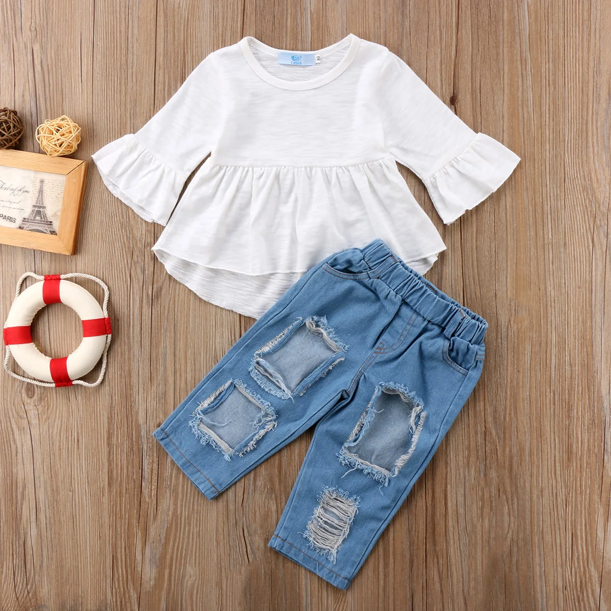 От 1 до 6 лет модная детская одежда для маленьких девочек туника белые топы платье