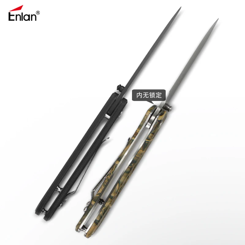 ENLAN outdoor parcel letter cutter defense peeler self knife fold pare combat EDC pocket folding knives dropshipping | Инструменты